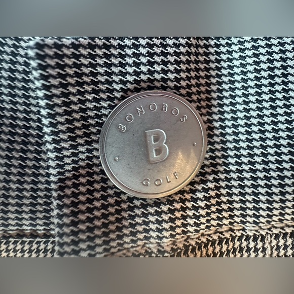 Bonobos Golf 36x32 Slim Pants Men Check Print Performance Stretch Houndstooth - Picture 5 of 11